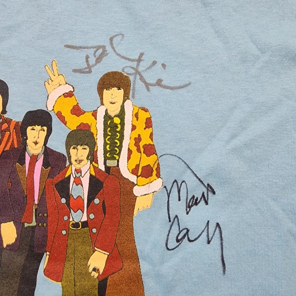 Vintage Liverpool Legends T-Shirt w/ Unverified Autographs Signed Graphic Tee Sm - Picture 4 of 9